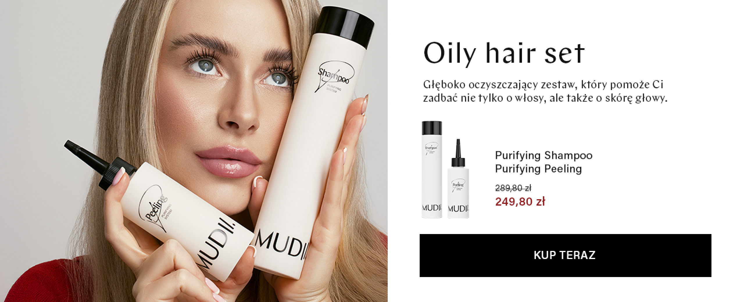 Oily hair set